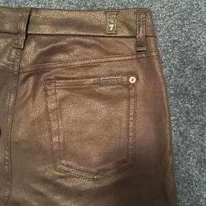 7 for all mankind suede like pants.